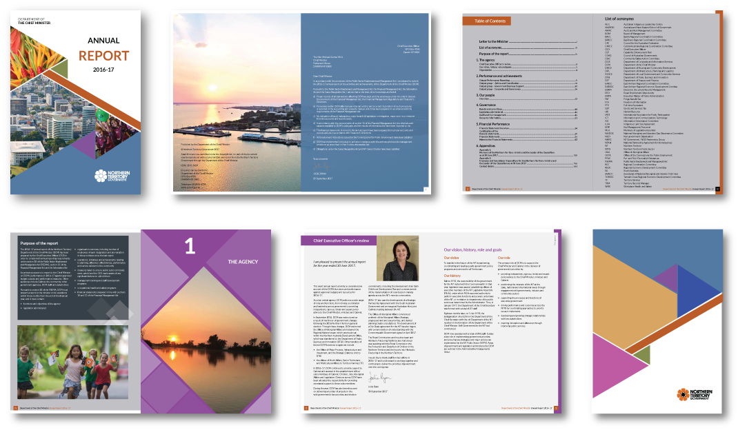 annual report design